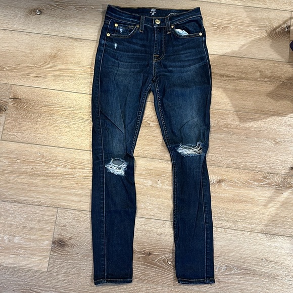 7 for all mankind denim - Picture 3 of 5
